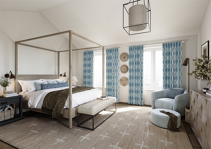 Deco, Peacock - Made to Measure Curtains - Image 7